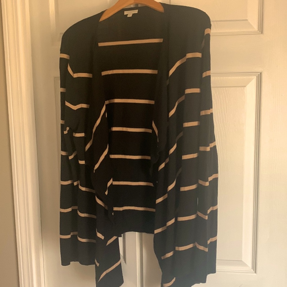 Talbots L open drape cardigan - Picture 1 of 4
